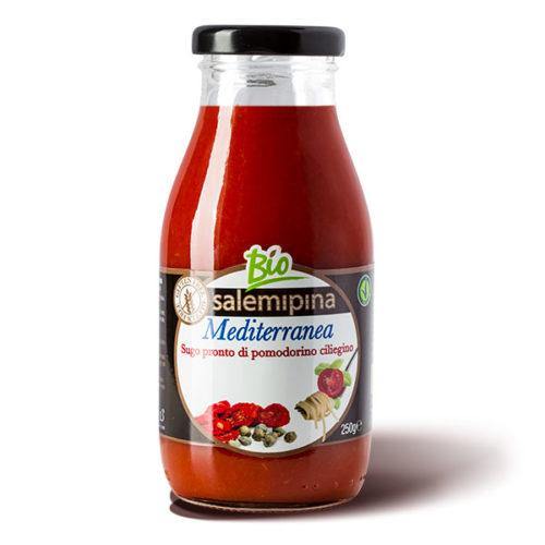 Sugo di pomodoro Ciliegino alla Mediterranea biologico Salemi Pina 250 g