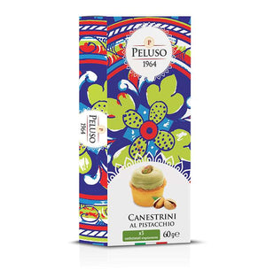 Biscotti di pasta frolla Canestrini al Pistacchio - Sicilus Srl Confezioni Regalo Aziendali 