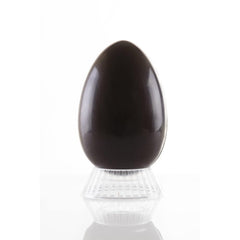 Huevo de Pascua 1 kg con chocolate extra negro de Modica 65% - Envuelto a mano